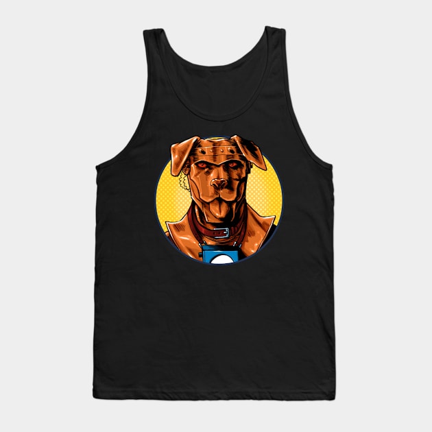 Robot Mutt Tank Top by ThirteenthFloor